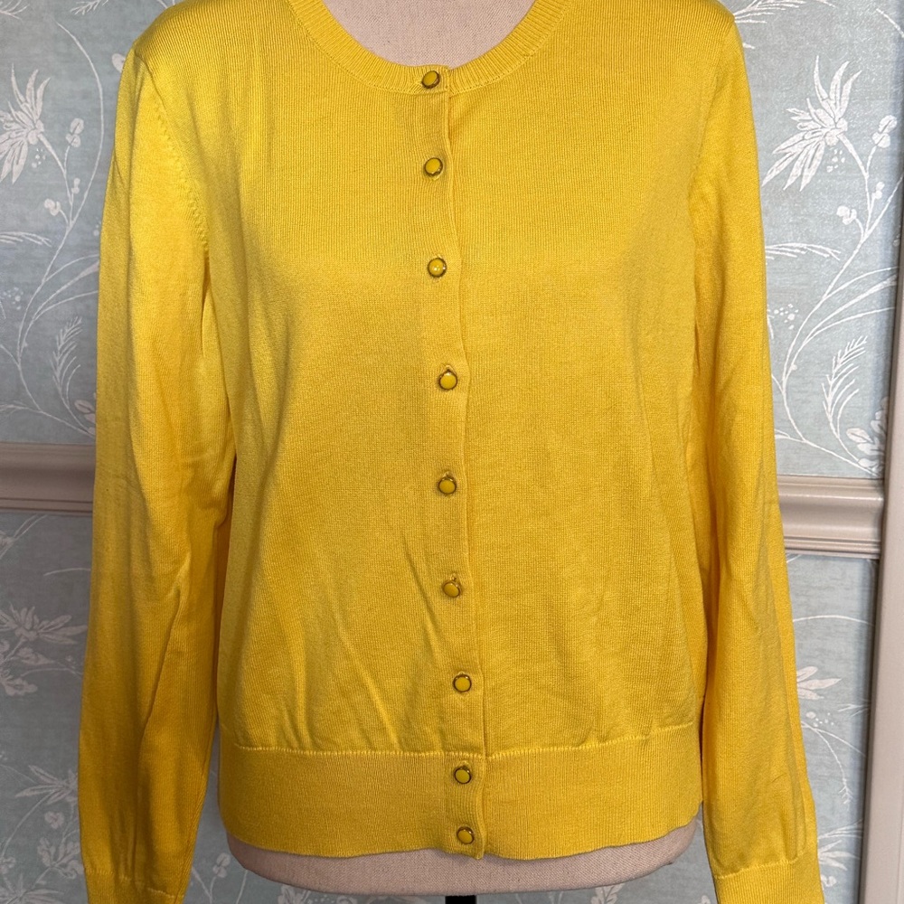 Banana Republic Yellow Women's Cardigan